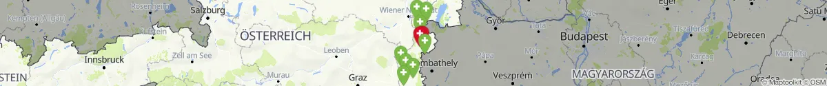 Map view for Pharmacies emergency services nearby Stoob (Oberpullendorf, Burgenland)